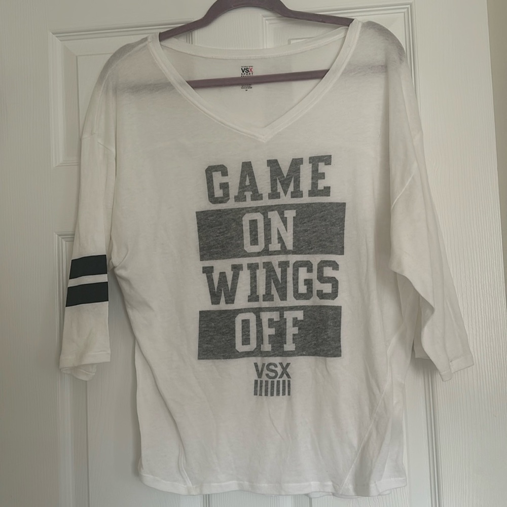 Victoria’s Secret Spot (VSX) Game On Wings Off shirt